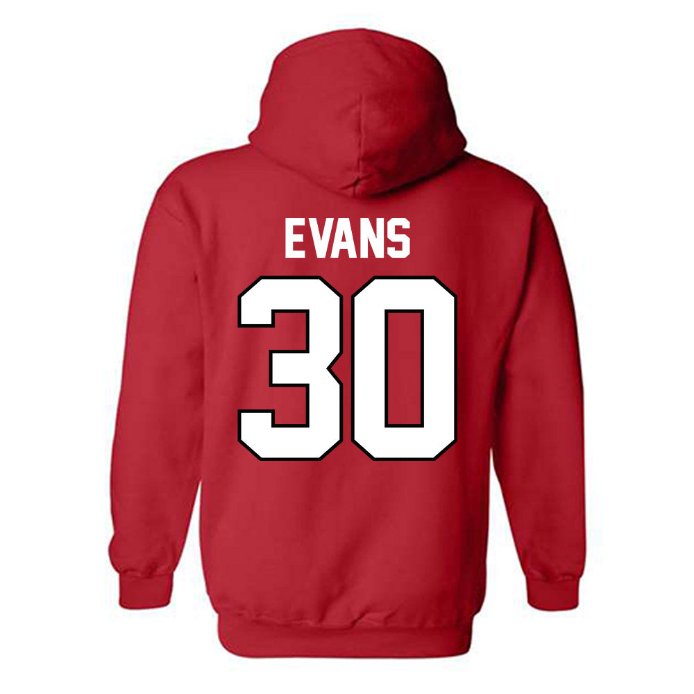 Georgia - NCAA Women's Basketball : Amiya Evans - Classic Shersey Hooded Sweatshirt