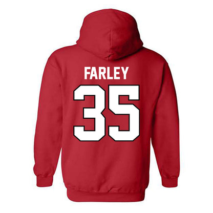 Georgia - NCAA Baseball : Paul Farley - Classic Shersey Hooded Sweatshirt-1