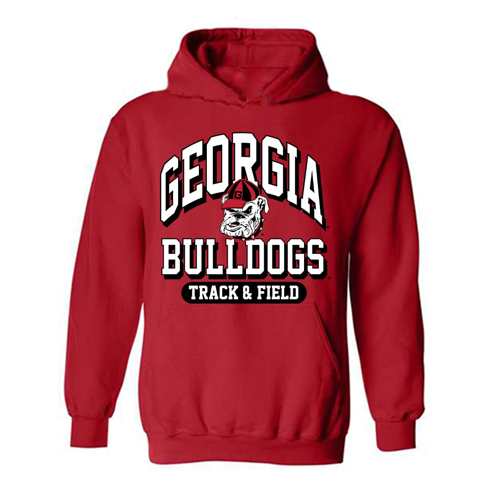 Georgia - NCAA Men's Track & Field : Jacob Carruthers - Classic Shersey Hooded Sweatshirt-0