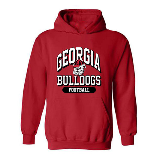 Georgia - NCAA Football : Demello Jones - Classic Shersey Hooded Sweatshirt-0
