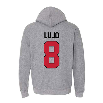 Georgia - NCAA Baseball : Rylan Lujo - Classic Shersey Hooded Sweatshirt-1