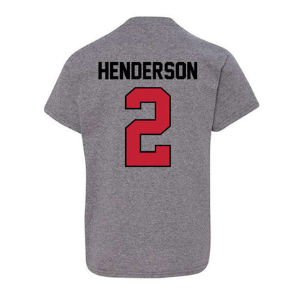 Georgia - NCAA Women's Basketball : Savannah Henderson - Classic Shersey Youth T-Shirt-1