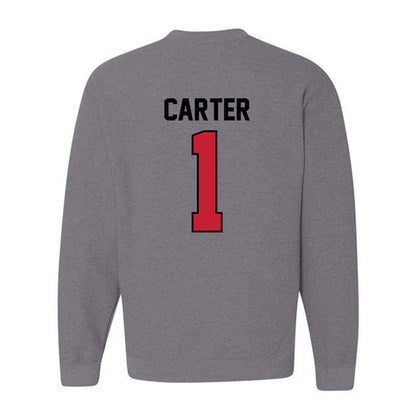 Georgia - NCAA Baseball : Dillon Carter - Classic Shersey Crewneck Sweatshirt-1