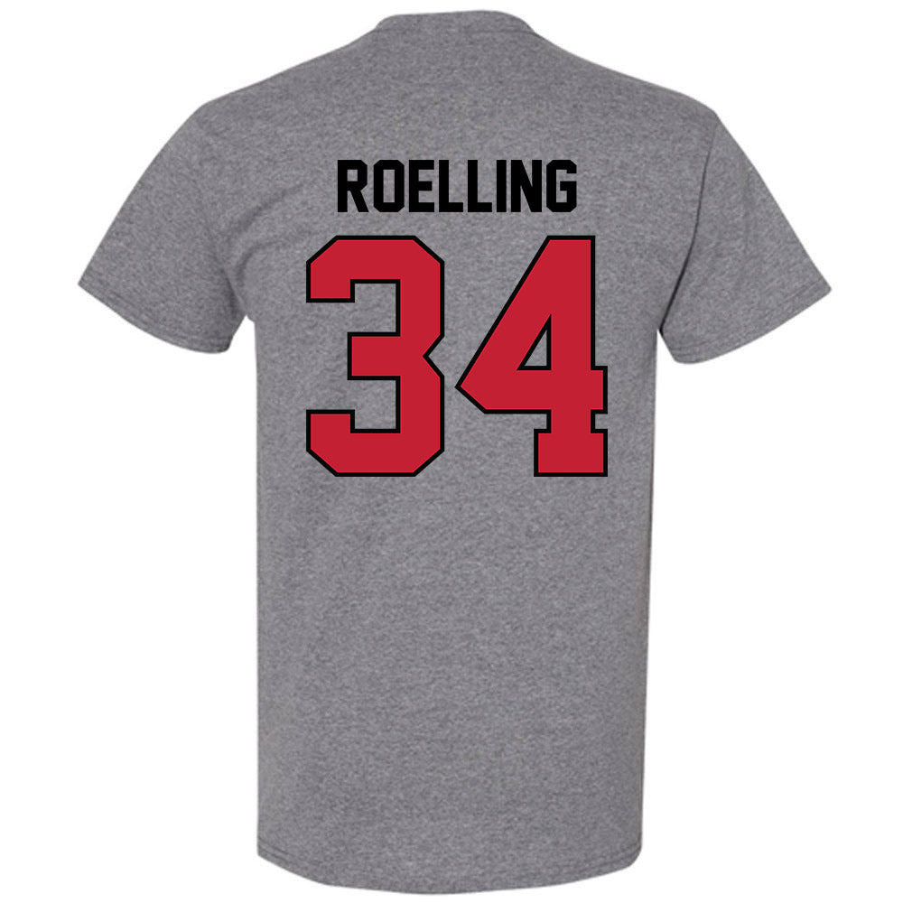 Georgia - NCAA Softball : Randi Roelling - Classic Shersey T-Shirt-1