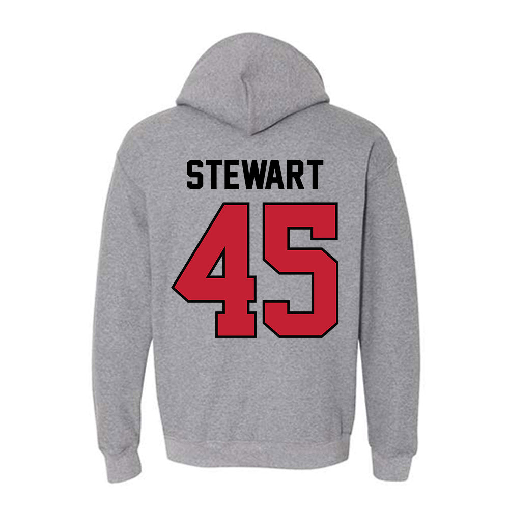 Georgia - NCAA Baseball : Bradley Stewart - Classic Shersey Hooded Sweatshirt-1