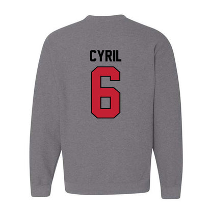 Georgia - NCAA Men's Basketball : Somtochukwu Cyril - Classic Shersey Crewneck Sweatshirt-1