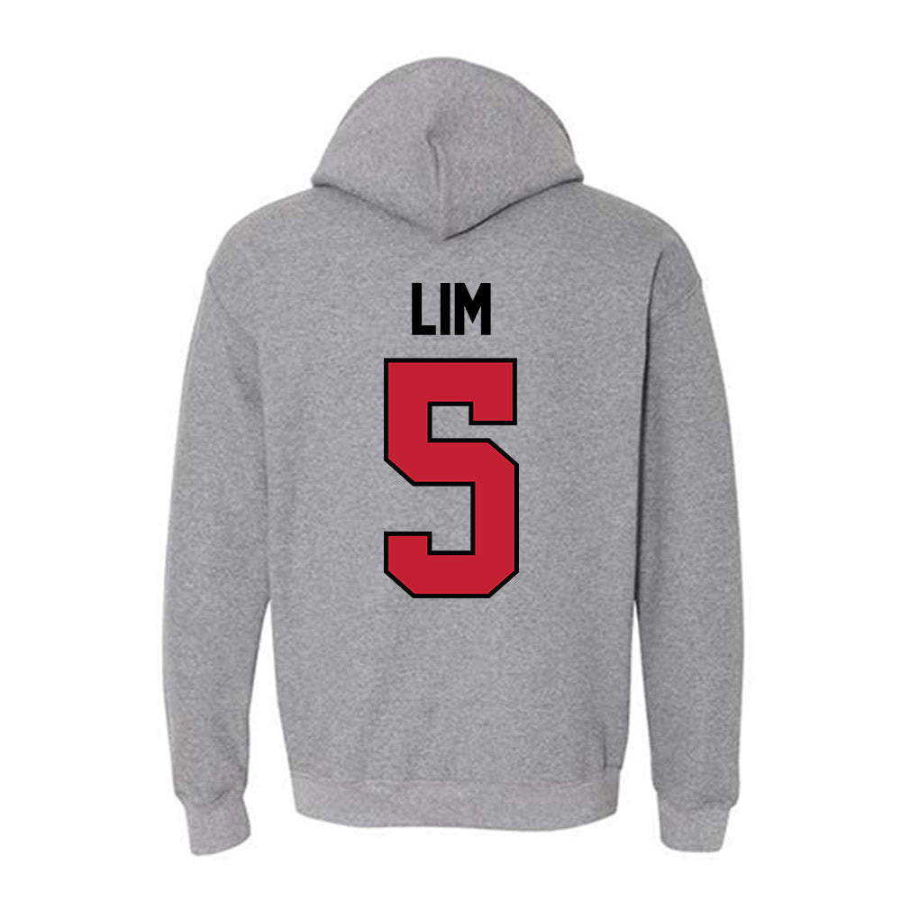 Georgia - NCAA Women's Volleyball : Makena Lim - Classic Shersey Hooded Sweatshirt-1