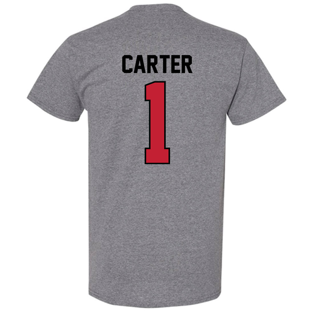 Georgia - NCAA Baseball : Dillon Carter - Classic Shersey T-Shirt-1