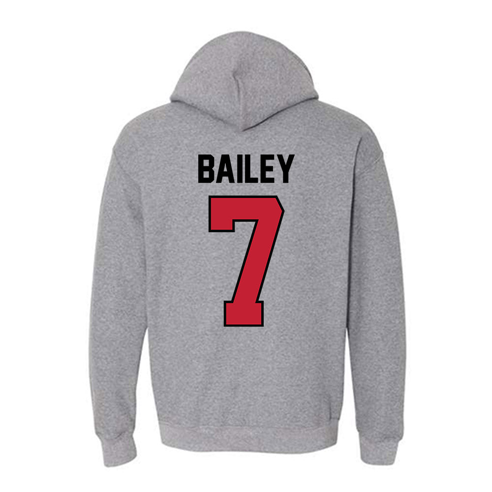 Georgia - NCAA Men's Basketball : Justin Bailey - Classic Shersey Hooded Sweatshirt-1