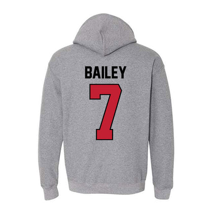 Georgia - NCAA Men's Basketball : Justin Bailey - Classic Shersey Hooded Sweatshirt-1