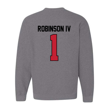 Georgia - NCAA Football : Ellis Robinson IV - Classic Shersey Crewneck Sweatshirt-1