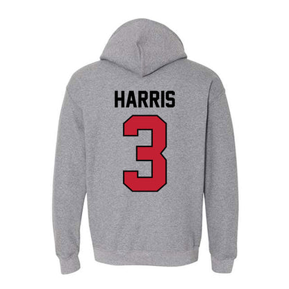 Georgia - NCAA Baseball : Zach Harris - Classic Shersey Hooded Sweatshirt-1