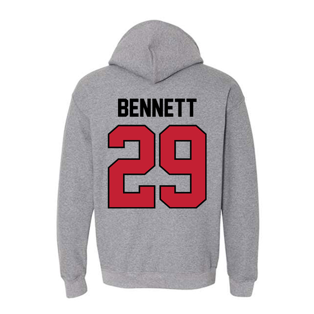 Georgia - NCAA Football : Luke Bennett - Classic Shersey Hooded Sweatshirt-1