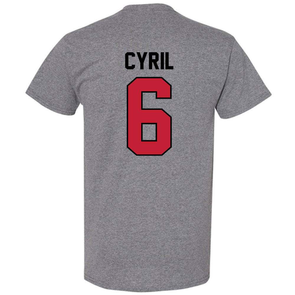 Georgia - NCAA Men's Basketball : Somtochukwu Cyril - Classic Shersey T-Shirt-1