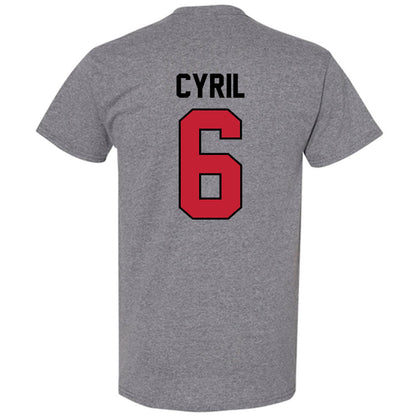 Georgia - NCAA Men's Basketball : Somtochukwu Cyril - Classic Shersey T-Shirt-1