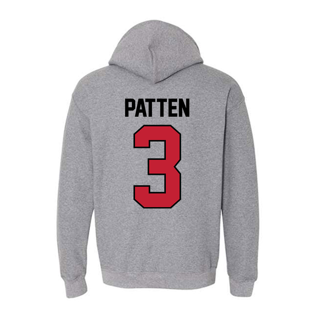 Georgia - NCAA Women's Volleyball : MK Patten - Classic Shersey Hooded Sweatshirt-1