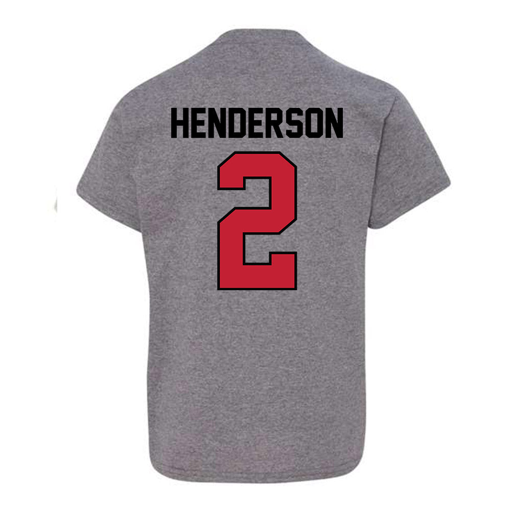 Georgia - NCAA Women's Basketball : Savannah Henderson - Classic Shersey Youth T-Shirt