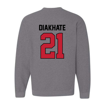 Georgia - NCAA Women's Basketball : Fatima Diakhate - Classic Shersey Crewneck Sweatshirt-1