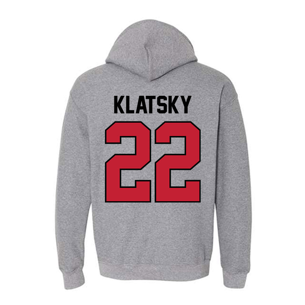 Georgia - NCAA Men's Basketball : Brandon Klatsky - Classic Shersey Hooded Sweatshirt-1