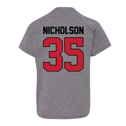 Georgia - NCAA Women's Basketball : Javyn Nicholson - Classic Shersey Youth T-Shirt-1