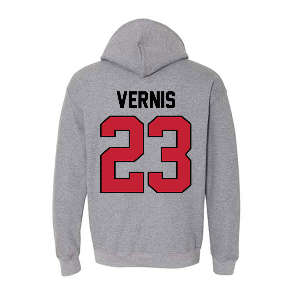 Georgia - NCAA Women's Soccer : Nicole Vernis - Classic Shersey Hooded Sweatshirt-1