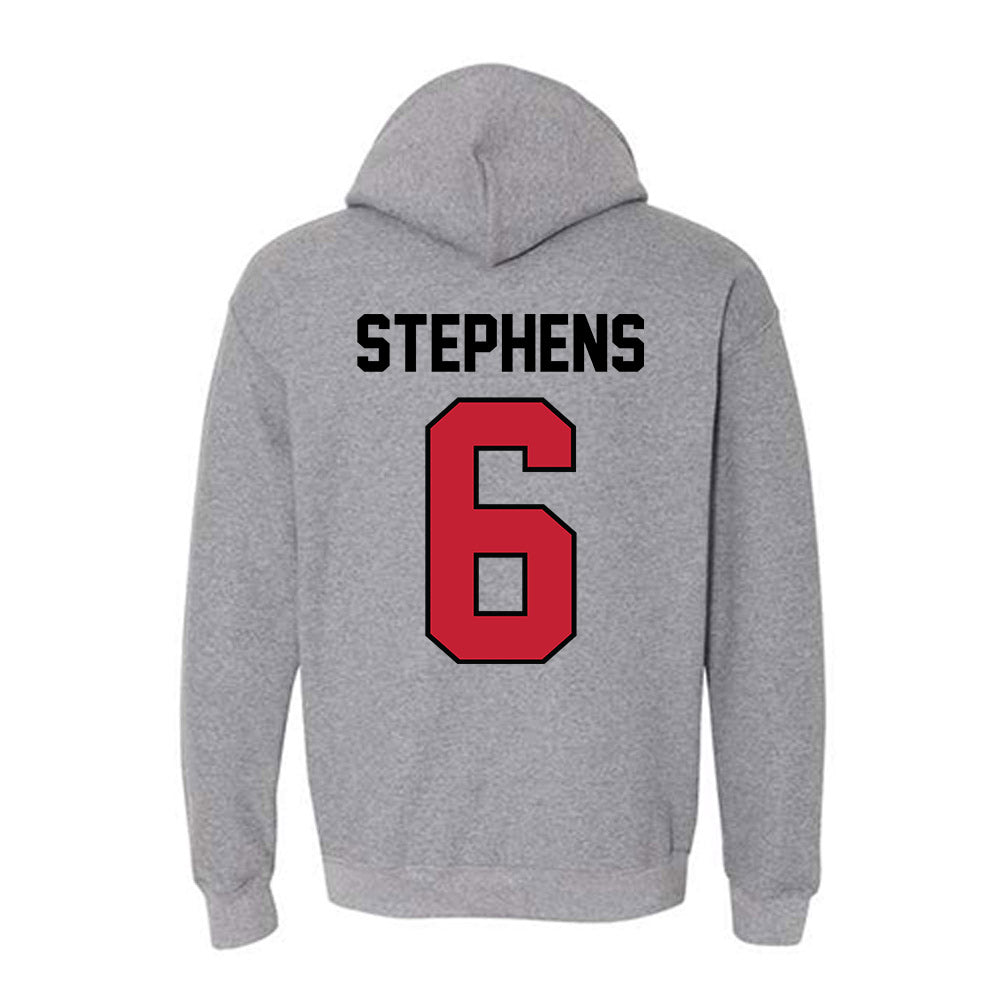 Georgia - NCAA Baseball : Jordan Stephens - Classic Shersey Hooded Sweatshirt-1