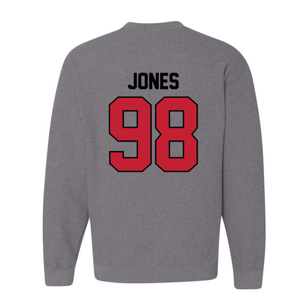 Georgia - NCAA Football : Noah Jones - Classic Shersey Crewneck Sweatshirt-1