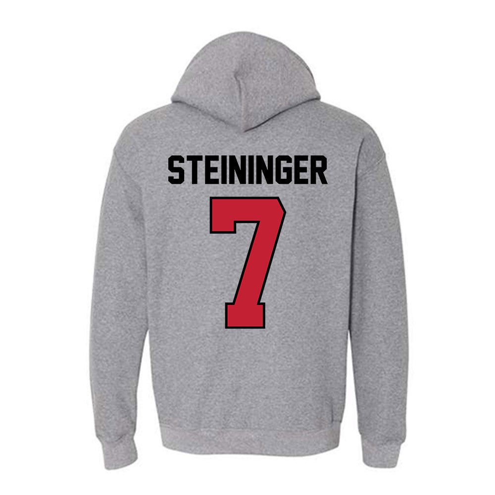 Georgia - NCAA Women's Volleyball : Keira Steininger - Classic Shersey Hooded Sweatshirt-1
