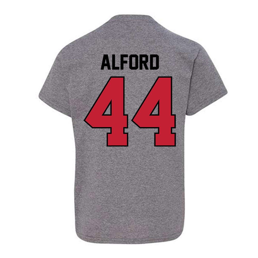 Georgia - NCAA Baseball : Slate Alford - Classic Shersey Youth T-Shirt-1