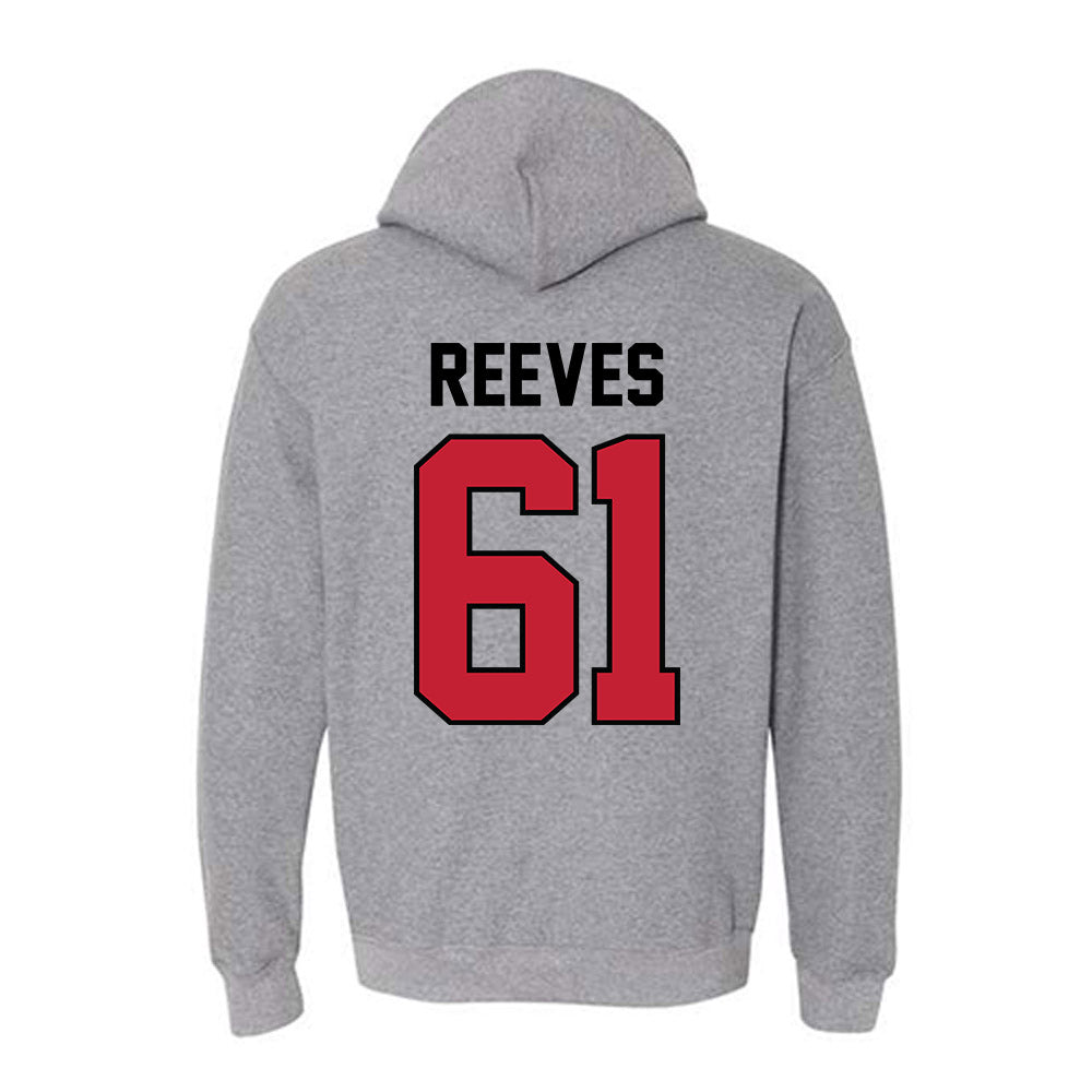 Georgia - NCAA Football : Nicholas Reeves - Classic Shersey Hooded Sweatshirt-1