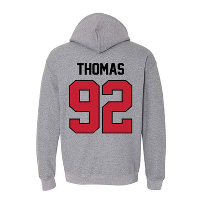 Georgia - NCAA Football : Jordan Thomas - Classic Shersey Hooded Sweatshirt-1