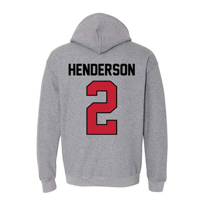 Georgia - NCAA Women's Basketball : Savannah Henderson - Classic Shersey Hooded Sweatshirt