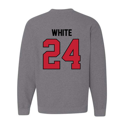 Georgia - NCAA Softball : Esther White - Classic Shersey Crewneck Sweatshirt-1