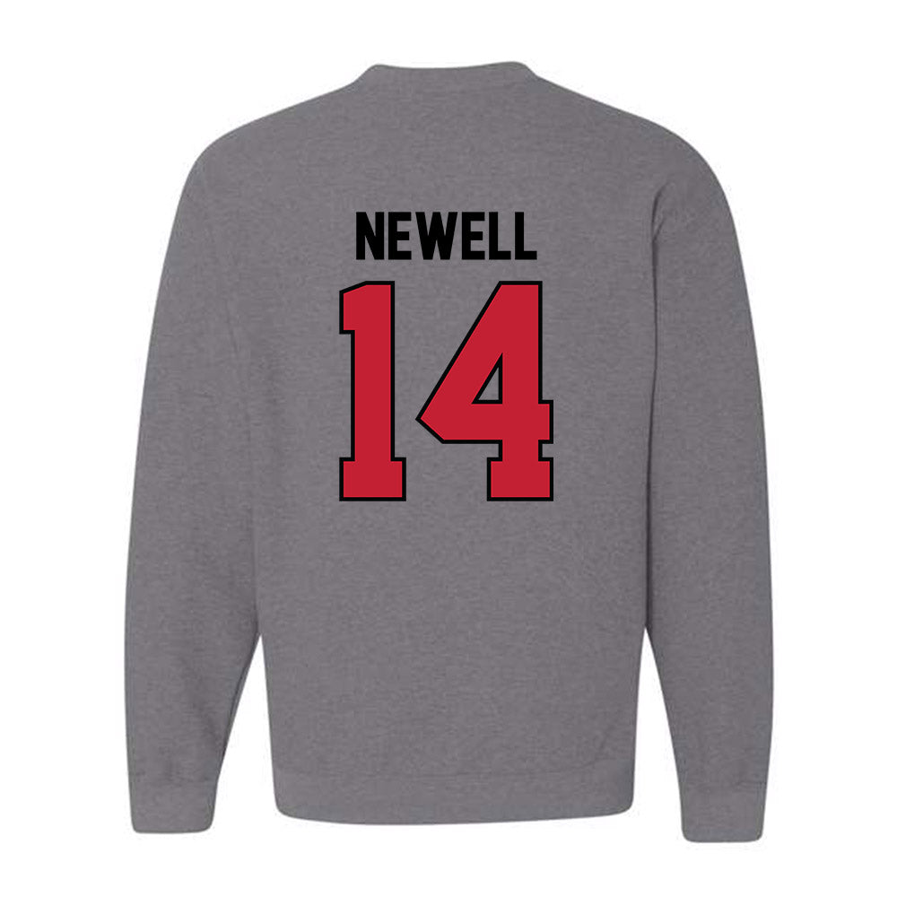 Georgia - NCAA Men's Basketball : Asa Newell - Classic Shersey Crewneck Sweatshirt-1