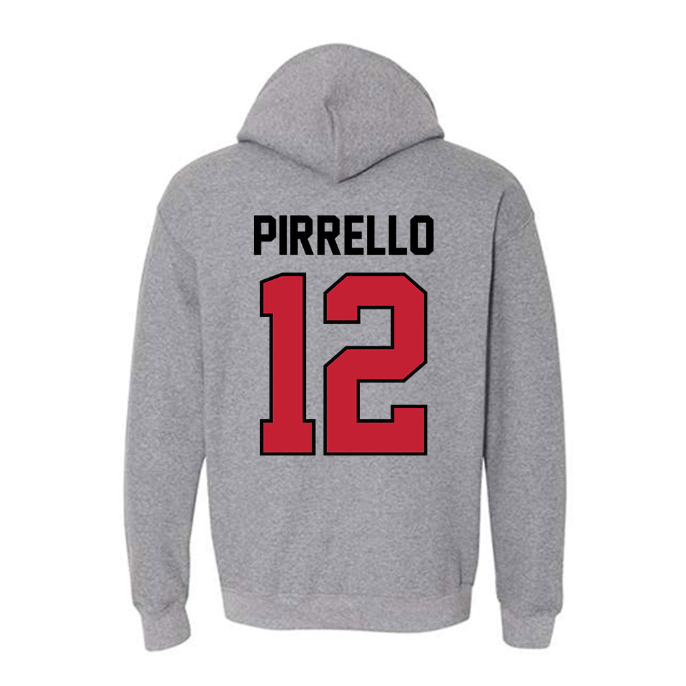 Georgia - NCAA Women's Soccer : Madeline Pirrello - Classic Shersey Hooded Sweatshirt-1