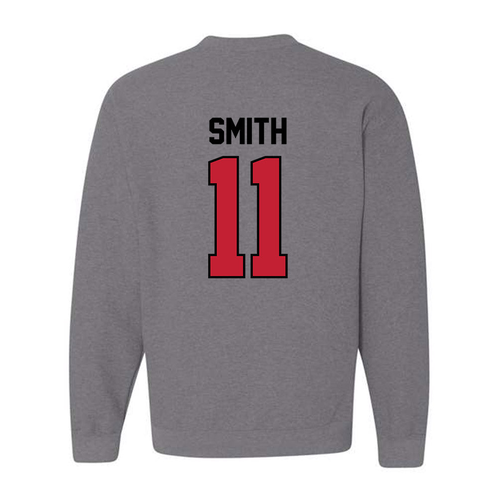 Georgia - NCAA Football : Arian Smith - Classic Shersey Crewneck Sweatshirt-1