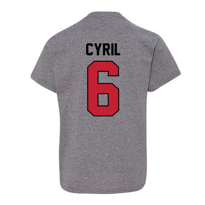 Georgia - NCAA Men's Basketball : Somtochukwu Cyril - Classic Shersey Youth T-Shirt-1