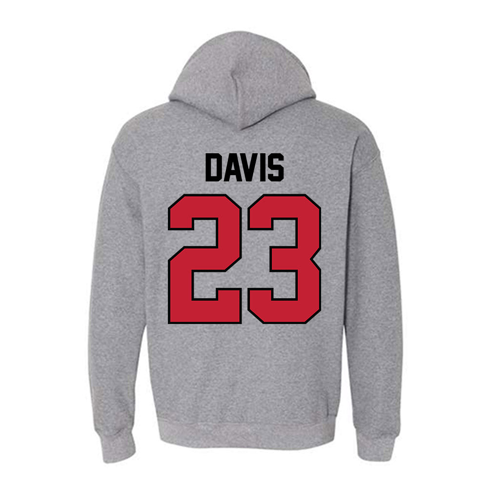 Georgia - NCAA Women's Basketball : Summer Davis - Classic Shersey Hooded Sweatshirt-1