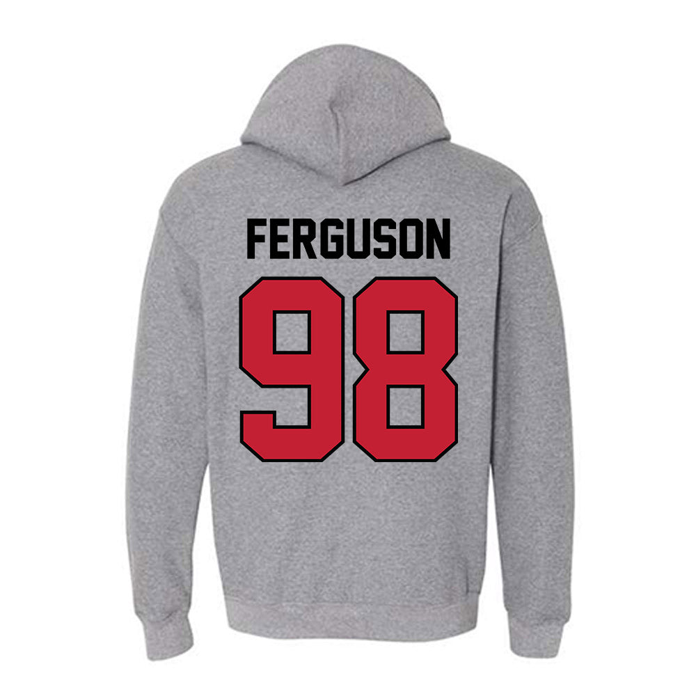 Georgia - NCAA Football : Connor Ferguson - Classic Shersey Hooded Sweatshirt-1
