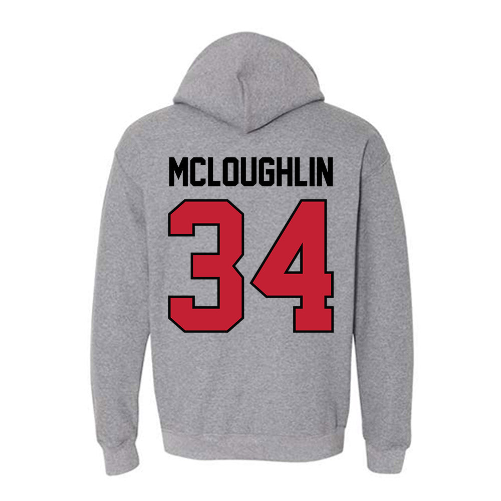 Georgia - NCAA Baseball : Tyler McLoughlin - Classic Shersey Hooded Sweatshirt-1