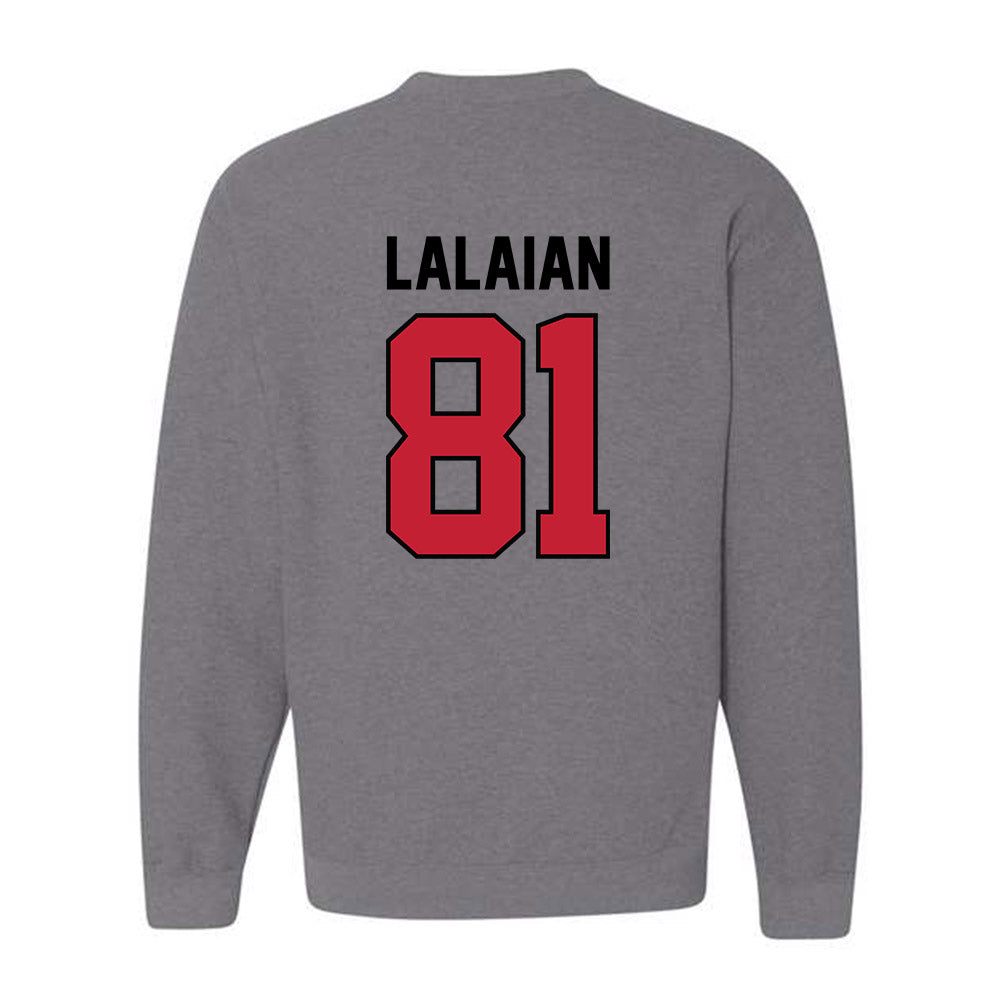 Georgia - NCAA Football : David Lalaian - Classic Shersey Crewneck Sweatshirt-1