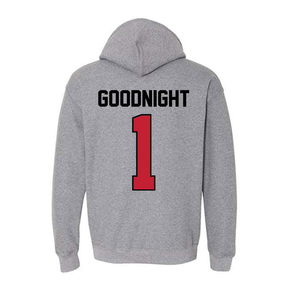 Georgia - NCAA Softball : Dallis Goodnight - Classic Shersey Hooded Sweatshirt-1