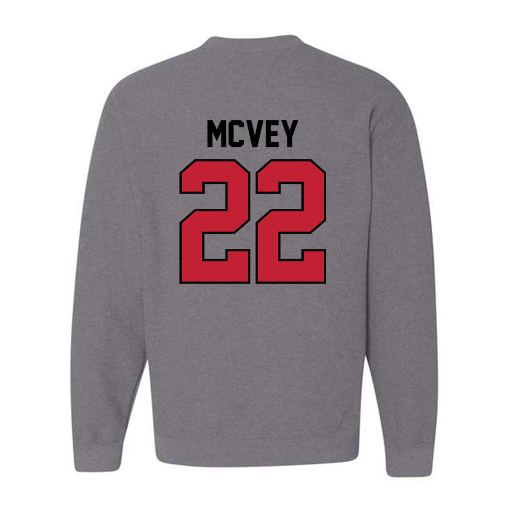 Georgia - NCAA Men's Basketball : Jackson McVey - Classic Shersey Crewneck Sweatshirt-1