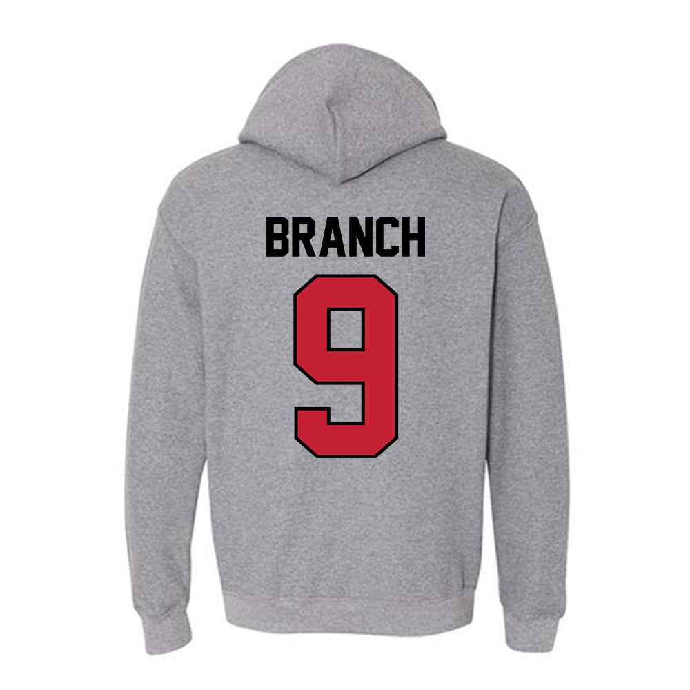 Georgia - NCAA Baseball : Kolby Branch - Classic Shersey Hooded Sweatshirt-1