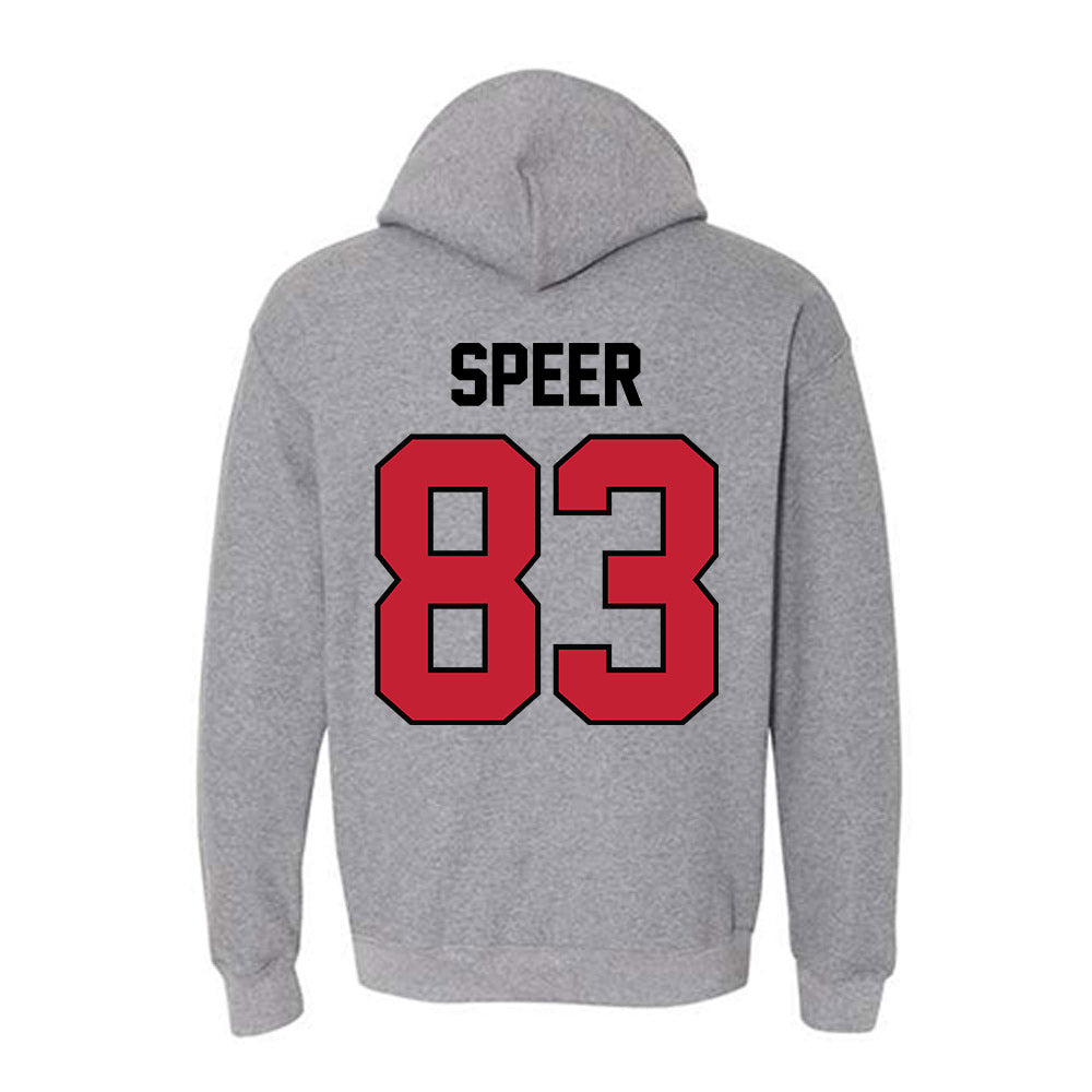 Georgia - NCAA Football : Cole Speer - Classic Shersey Hooded Sweatshirt-1