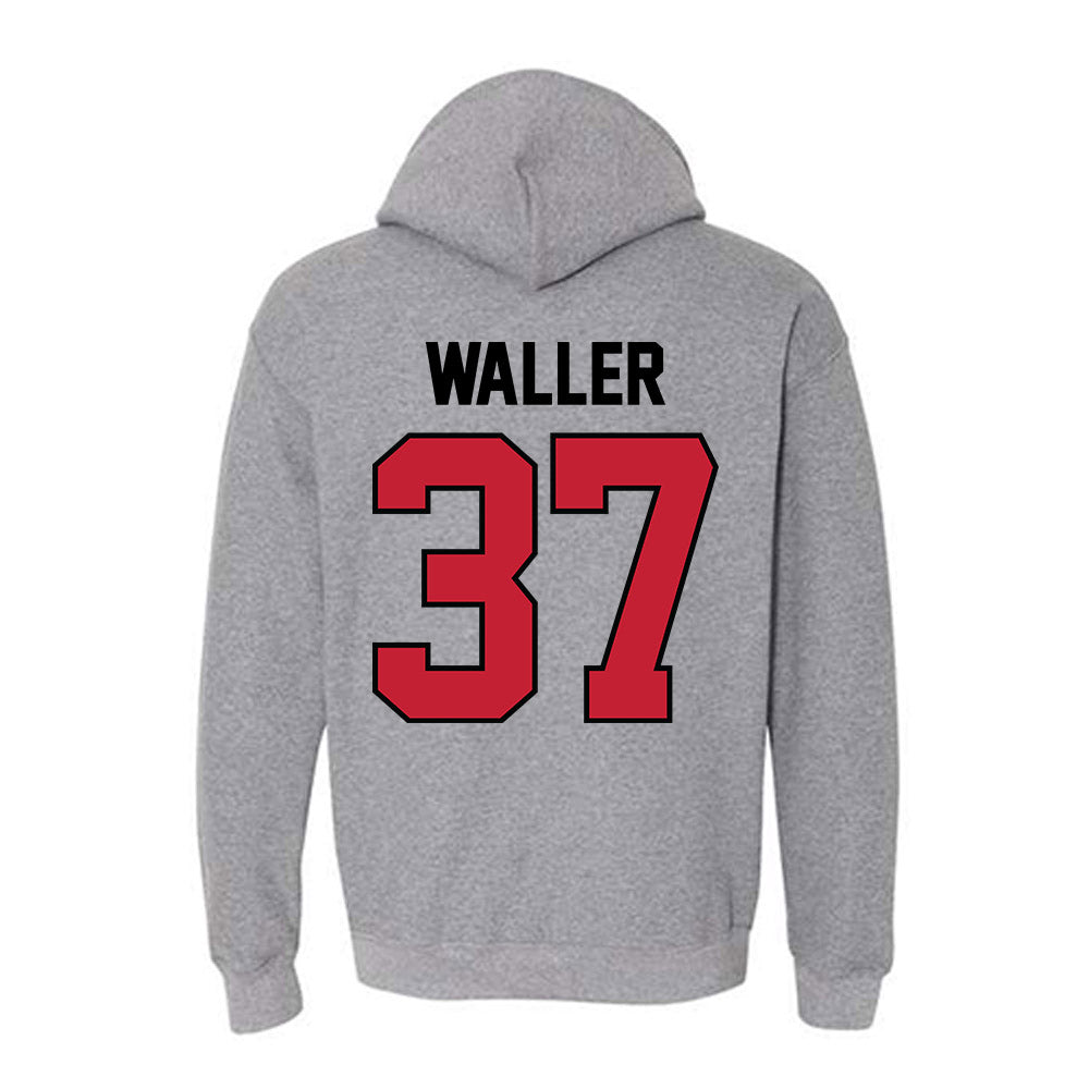 Georgia - NCAA Football : Henry Waller - Classic Shersey Hooded Sweatshirt-1