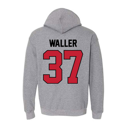 Georgia - NCAA Football : Henry Waller - Classic Shersey Hooded Sweatshirt-1