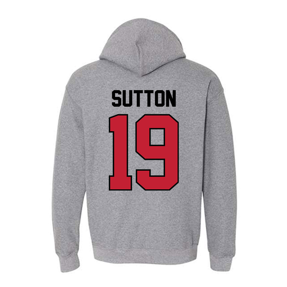 Georgia - NCAA Baseball : Ethan Sutton - Classic Shersey Hooded Sweatshirt-1