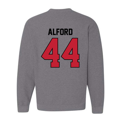 Georgia - NCAA Baseball : Slate Alford - Classic Shersey Crewneck Sweatshirt-1