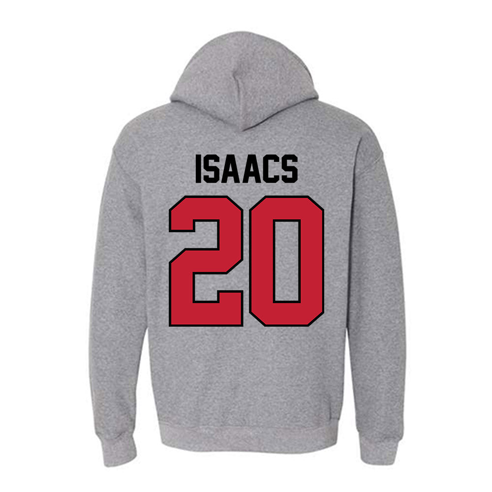 Georgia - NCAA Women's Basketball : Jordan Isaacs - Classic Shersey Hooded Sweatshirt-1